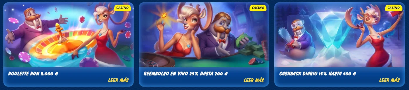 Bono de bienvenida SG Casino